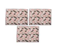 Toyvian 3 Pcs Portable Lightweight Mini Folding Mat - Moisture Proof Sitting Pad for Outdoor Activities - Foldable Seat Cushion for Travel Hiking & Stadium