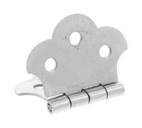 Toyvian 3 String Cigar Box Guitar Hinge Tailpiece with Screws Metal Construction for Enhanced Durability Compatible with Cigar Box Guitars GK201
