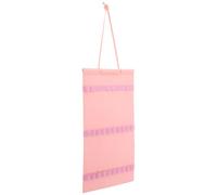 Toyvian 30 Slots Headband Storage Pouch Headband Organizer Felt and Wood No Drilling Installation Efficient Organization Pink Accessory Can Be Hung on The Door