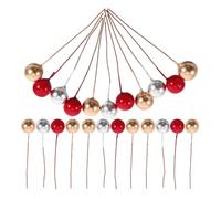 Toyvian 300pcs Artificial Fake Berry Branch Christmas Tree Picks