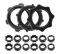 Toyvian 30pcs Car Mount Screw-on Nuts Kit with Star, Standard Octagonal Shapes for Phone Holder Brackets Ball-joint Fixed Adapter Accessories for Vehicle Air Vent and Dashboard