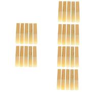 Toyvian 30pcs Clarinet Reeds for Clarinet Instrument Practical Saxophone Reed for Playing Music