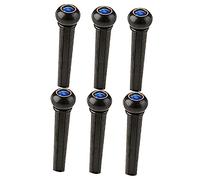 Toyvian 30pcs Guitar Bridge Pegs Replacement Acoustic Guitar Parts Easy Install Nails