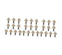 Toyvian 30pcs Microphone Socket for Guitar Stringed Durable Mic Holders Easy to Install Enhances Sound Quality Compatible Various