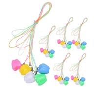 Toyvian 30pcs Mini Flower-Shaped Tooth Keepsake Boxes for Kids Mixed Colours Baby Tooth Storage Case for School Classroom Party Favour