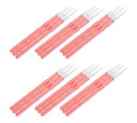 Toyvian 30pcs Nail Art Liner Brushes for Manicure and Home Use, Fine Line Drawing Tools with Sturdy Plastic, Metal, and Fiber Material, Suitable for Professionals and Beginners
