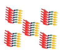 Toyvian 30pcs Scarves Professional Stage Prop for Skin-friendly Material for Juggling and Dance for Boys and Girls and Summer Decorations Clown Accessories for Performance Tricks