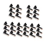 Toyvian 30pcs Slide Potentiometers Linear Tuning Volume Sound Card Console Replacement Potentiometer for Electronic Devices for Audio Control