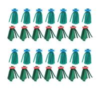 Toyvian 30pcs Spawning Mop for Aquarium Fish Egg Collection Tool Sponge Material Portable Precision Egg Collector Assorted Colour for Fish Tank Breeding Guppies and Small