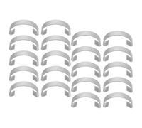 Toyvian 30pcs Stainless Steel Cage Fixing Clip for Birdcages and Pet Cages with Anti-slip Design and Enhanced Security, Easy to Install and Clean, for Poultry Farming and Breeding