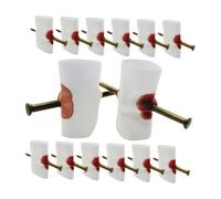 Toyvian 30Pcs Trick Finger Nail Props Hilarious for Parties Practical Jokes and Family Gatherings for Entertaining All Ages and Creating Memorable Moments