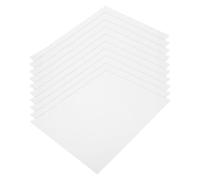 Toyvian 30pcs White Leaf Pressing Paper Reusable Blotting Paper for Flower Pressing DIY Specimen Making Smooth and Thick Tissue for Craft Projects