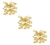 Toyvian 30sets Electric Guitar String Retainer Headstock String Retainer Replacement Part Parts Supplies