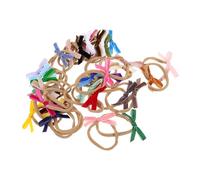 Toyvian 32pcs Soft Fluffy Bow Hairbands for Boy Girl and Pressure Comfort and Adorable Style for Daily Wear and Special Occasions