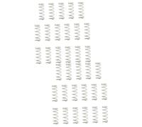 Toyvian 34pcs Electric Bass Guitar Spring Tension Pickup Height String Code Saddle Spring for Bass Guitar Bridge
