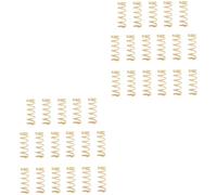 Toyvian 34pcs Electric Guitar Spring Tension Spring for Bass Pickup String Code for Straight Bridge Pull String