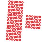 Toyvian 360pcs Piano Felt Washers for Key Leveling Washers for Piano Tuning and Maintenance Easy to Install and Compatible Keyboards