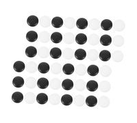 Toyvian 360pcs Resin Go Stones Set Large Chess Pieces Only for Standard Board Games Home Use and Teaching Damage-resistant Resin Chessmen Compatible with All Standard Go Boards