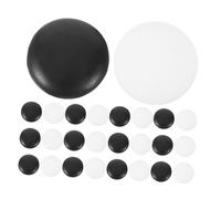 Toyvian 360pcs Resin Go Stones Set Standard Chess Pieces with Polished Finish for Home Travel Teaching and Competitive Board Game Use