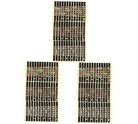 Toyvian 36pcs Fretboard Sticker for Guitar Self-adhesive Scale Decals for Learning Acoustic Electric Classical Guitars Transparent Background Residue Removal