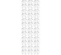 Toyvian 36pcs Mushroom Shaped Guitar Effect Pedal Footswitch Caps Protection Topper for Guitar Effects Pedal Foot Nail for Acoustic Accessories