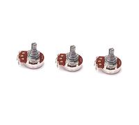 Toyvian 3pcs 15mm Guitar Volume Potentiometer A500k Tone Control Ideal for Guitar Amps