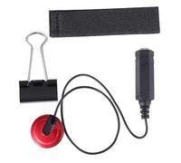Toyvian 3pcs Acoustic Guitar Pickup Piezo Microphone Pickup Self-adhesive for Guitar Ukulele Cable