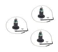 Toyvian 3pcs Acoustic Guitar Pickup Stylish Volume Control Easy Install for Acoustic Classic Ukulele Guitars