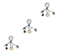 Toyvian 3pcs Acoustic Instrument Pickup Wiring Kit Prewired Harness Wire and Crimp Terminals