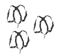 Toyvian 3pcs Adjustable Saxophone Shoulder Strap Comfortable and Saxophone for Alto and Tenor for Musicians The Easy to Carry