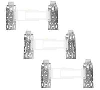 Toyvian 3pcs Air Conditioner Bracket with Telescopic Design and Iron Material for Renters Updating Split System Mount Brackets, Featuring Flexible Installation and Quick DIY Setup,