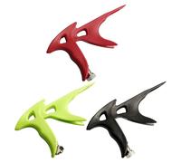 Toyvian 3pcs Airbrush Handle Grip Set for Miniature Painting, Portable Spray Gun Accessories Easy-Grip Design, Compact Airbrush Holder Stands in Green, Red, and Black for DIY Craft