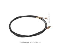 Toyvian 3pcs Alloy Shifter Cables for Electric Tricycles High Low Speed Gear Shift Transmission Lines with Easy Screw Installation Precise Control Enhanced Climbing Performance for Bikes