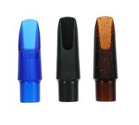Toyvian 3pcs Alto Saxophone Heads Plastic Saxophone Mouthpieces Easy to Change Plastic Secure Fit Easier Tuning Variety of Facings Beginner to Pro