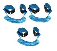 Toyvian 3pcs Anti-Lost Wrist Link for Toddlers Comfortable Safety Strap for Boy Girl Crowded Places Wrist Link for Outdoor Use Encourages Exploration and Security