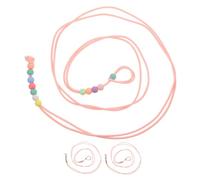 Toyvian 3pcs Bearded Dragon Leash Night-glow Reptile Harness Leash for Lizards Small Pets Outdoor Activities