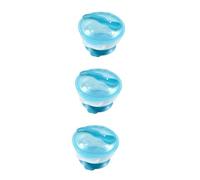Toyvian 3pcs Bowl Set Non- UFO-Shaped Boy Girl Feeding Bowl Spoon for Easy Mealtime for Boy Girl and Toddlers Dishwasher Color