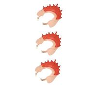 Toyvian 3pcs Boy Girl Bath Hat Shower Visor Soft Edges Hair Wash Shield Sun Hat Swim Cap Head Protector for Boys Girls