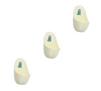 Toyvian 3pcs Boy Girl Cartoon Potty Urinal for Boys Wall-Mounted Toilet Training Urinal Safe and Reusable Pee for Boys and Girls for Home Bathroom Use No Adhesive Hook