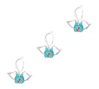 Toyvian 3pcs Boy Girl Safety Wrist Link Traction Rope Reflective Light Green Dinosaur Design Anti-Lost Leash for Boys and Girls for Supermarkets Parks and Crowded Places