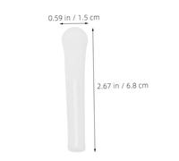Toyvian 3pcs Ceramic Pestle Grinding Sticks Unpolished Food Mill Medicine for Spices Garlic Masher Manual Kitchen Tool Multipurpose