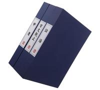 Toyvian 3Pcs Chinese Classical Fake Books Set Decorative Photo Props Tabletop Book Ornaments Ancient Literature Model for Home and Living Room Display