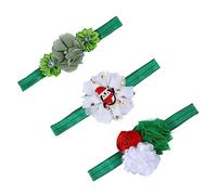 Toyvian 3Pcs Christmas Halloween Headbands for Adorable Festival Hairbands Party Accessories for Birthday Shower Carnivals