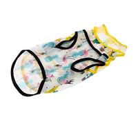 Toyvian 3pcs Dog Summer Clothing Breathable Sleeveless T Shirt Vest for Pets Adorable Puppy Apparel for Special Occasions and Photo Taking Durable Material