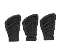 Toyvian 3pcs Drum Kit Rack Pads Anti-skid Rubber Drum Stand Feet Protectors for Tile and Carpet Non- Design for Enhanced Stability and Floor