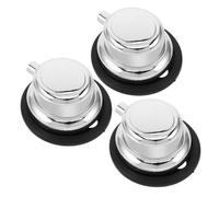 Toyvian 3pcs Drum Lug Accessories Silver Hardware for Snare and Jazz Drums Musical Instrument Replacement Parts for Performance Stability