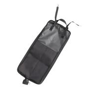 Toyvian 3pcs Drum Stick Bag Drum Accessory Drummer Bag Thicken Pouch Carrying Handle and Double Hooks