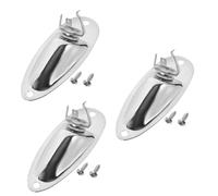 Toyvian 3pcs Electric Guitar Input Jack Socket Plate Replacement Part Input Socket for Guitar Easy to Install