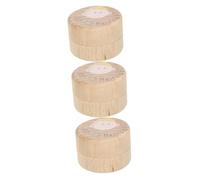 Toyvian 3pcs First Haircut Keepsake Box Wooden Haircut Storage Container for Boys Girls Capacity Memory Holder for Nursery and Cherishing Growth Moments