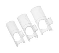Toyvian 3pcs Flute Blowing Aid Kit for Beginners Portable Flute Mouthpiece Protector with Membrane Repair Function for Common Musical Keys Wind Instrument Practice Accessory